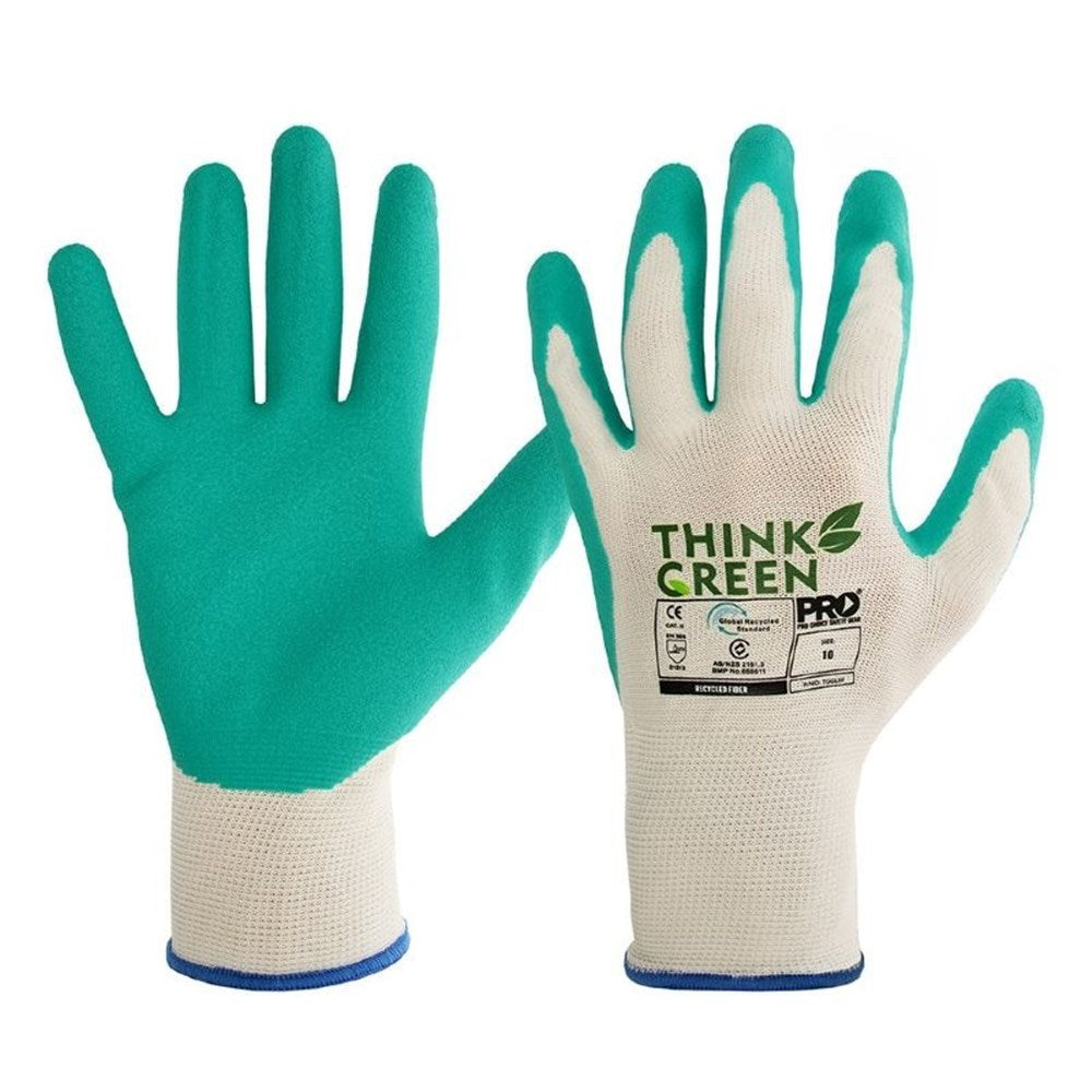 Pro Choice THINK GREEN Recycled Gloves - 1, 6 or 12 Pairs in 2 Colours and 5 Size Options