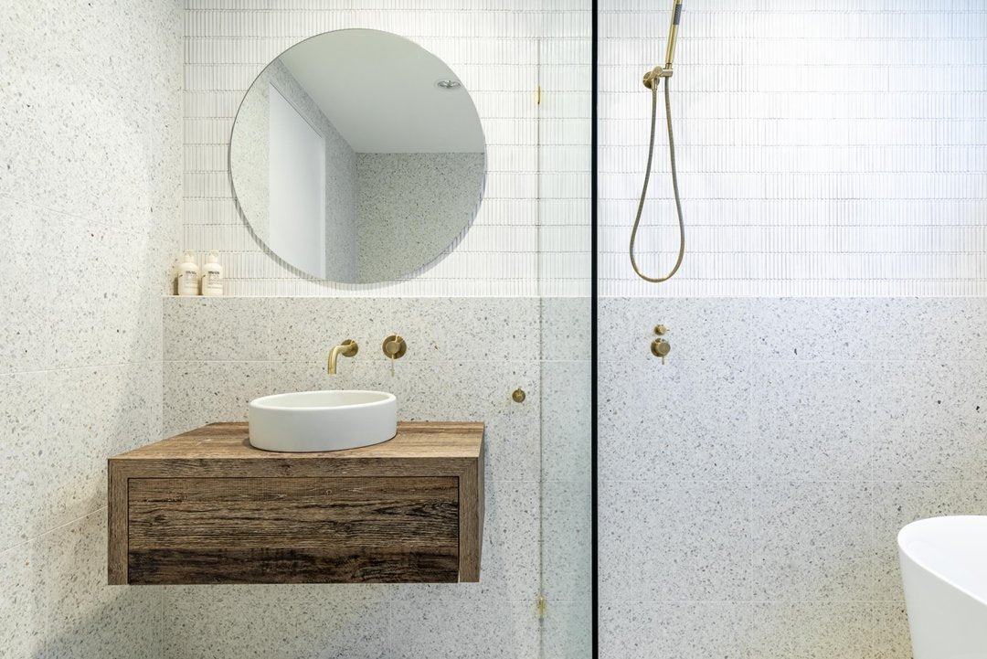 Meir Round Hand Shower on Swivel Bracket - Various Colour Finishes