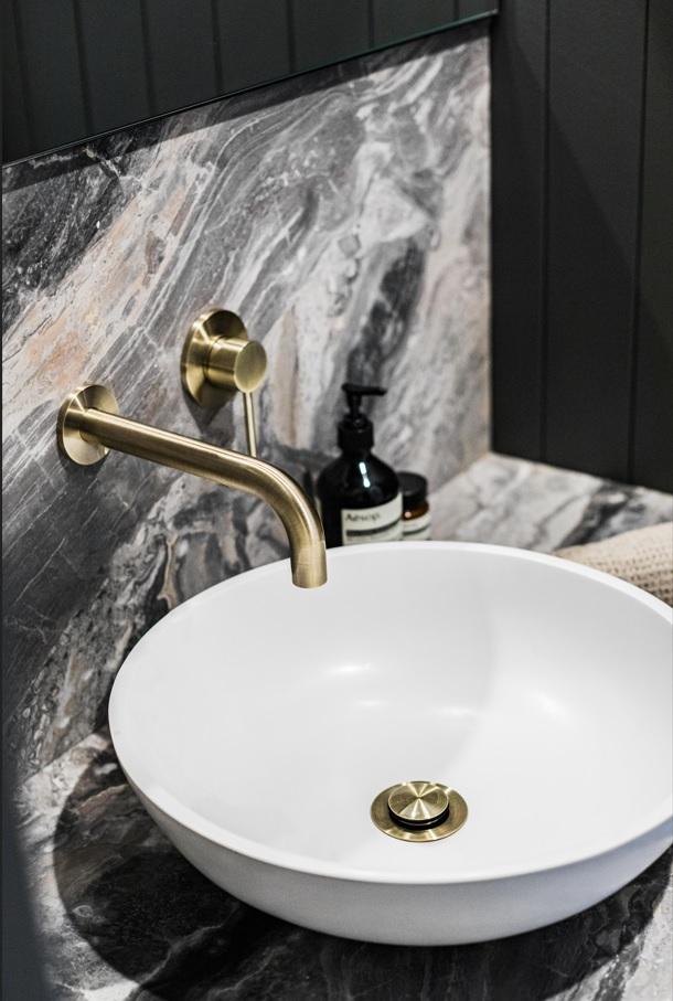Meir Tiger Bronze Bath Pop Up Waste 40mm - No Overflow / Unslotted