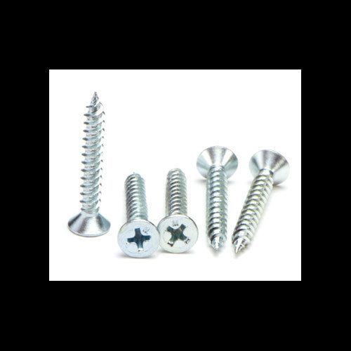 Macsim Timber Screws Zinc Plated - Various Sizes and Quantities