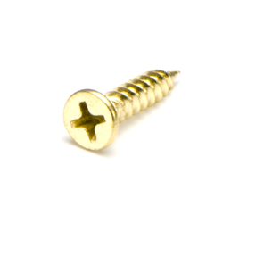 Timber Countersunk Brass Screw