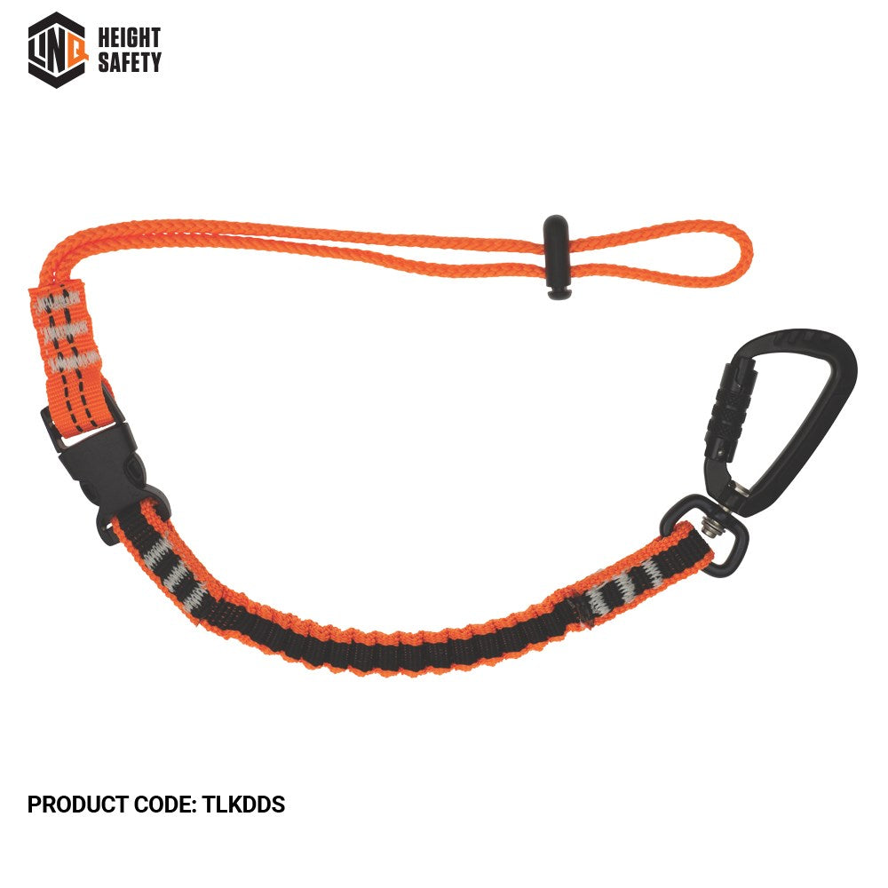 Linq Height Safety Tool Lanyards Webbing Tether - Plus Hardware