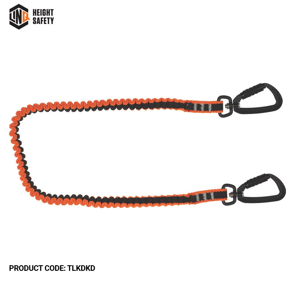 Linq Height Safety Tool Lanyards Webbing Tether - Plus Hardware