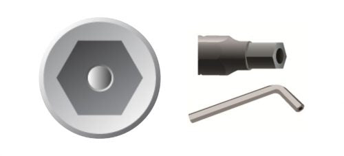 Pin Hex Key Wrench - in Various Sizes