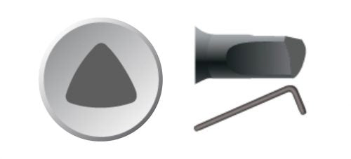 Tri-Lobular Key Wrench or Insert Bits - in 2 Sizes and Lengths