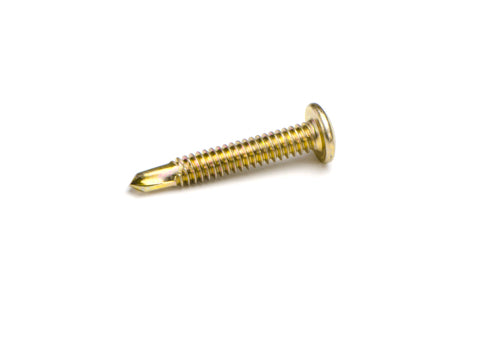 Macsim Wafer Head Self Drilling Screws (Phillips Drive) Yellow Zinc Plated – Various Sizes and Quantities