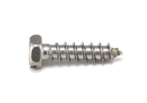 Hex Head Stitching Screws 8g x Length - Box of 1000 Various Material Options
