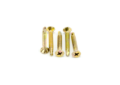 Self Drilling Screw self-embedding head Zinc Fully Threaded Phillips