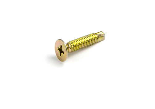 Countersunk Head Self Drilling Screws Zinc Plated