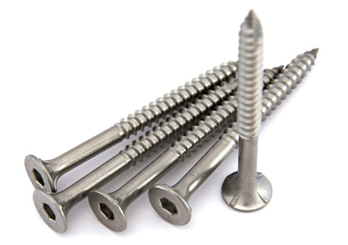 Macsim Type 17 Batten Screws (Hex Drive) 304 Stainless Steel 14G - Various Sizes and Quantities