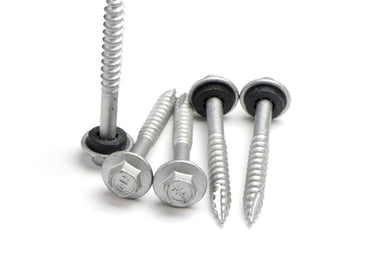 Type 17 Galvanised Hex Head Screws - 17GHCN1245