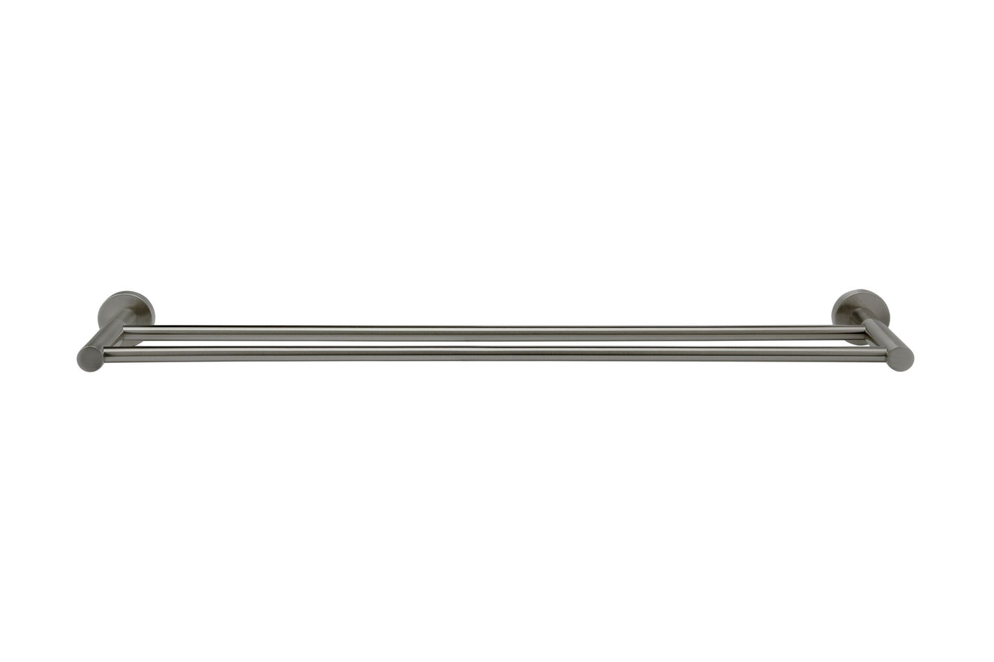 Meir Round Double Towel Rail 600mm in Round or Square Bar - Various Colour Finishes