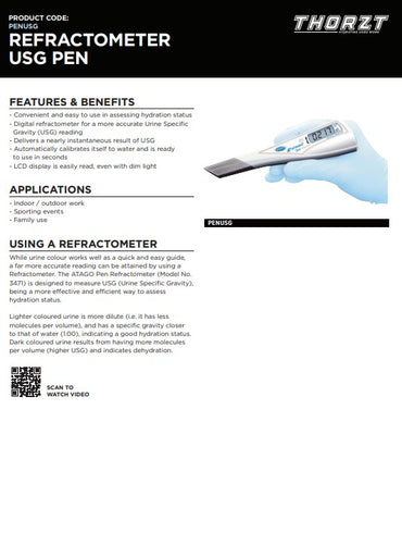 Thorzt Refractometer USG Pen