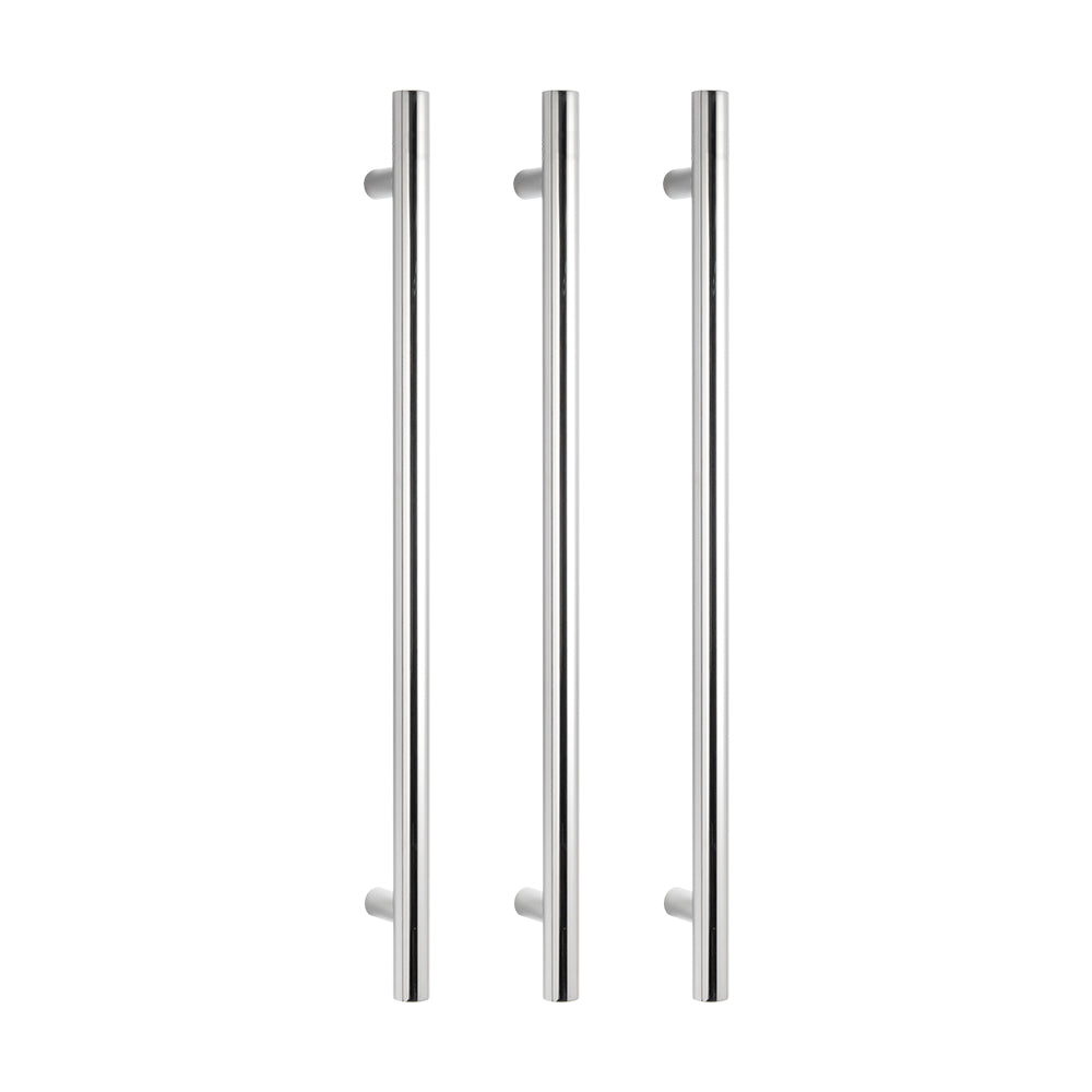 Radiant Vertical ROUND Bar Towel Rail - Multiple Bar and Hook Kits in Various Colours