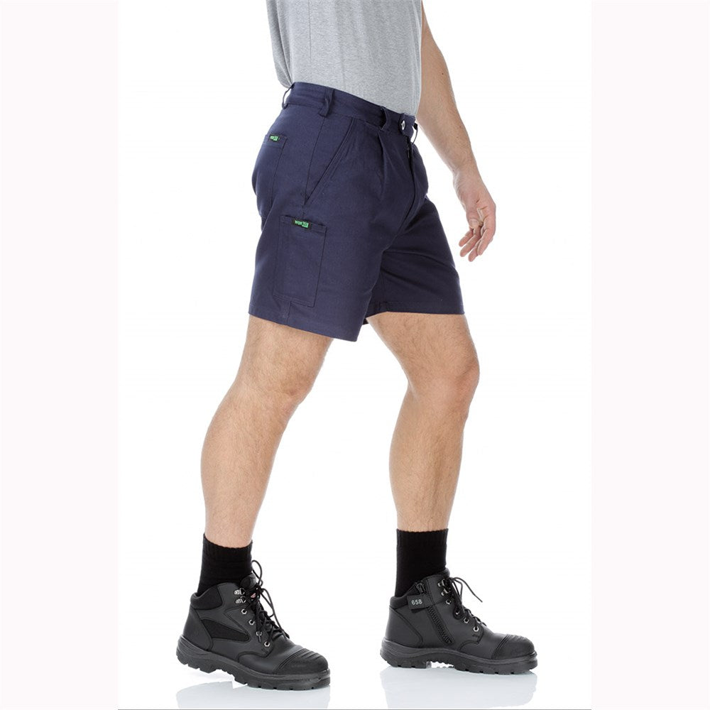 Basic Cotton Drill Shorts - 2 Colour Options in Various Sizes