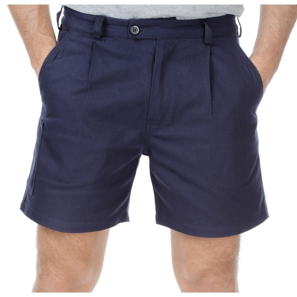 Basic Cotton Drill Shorts - 2 Colour Options in Various Sizes
