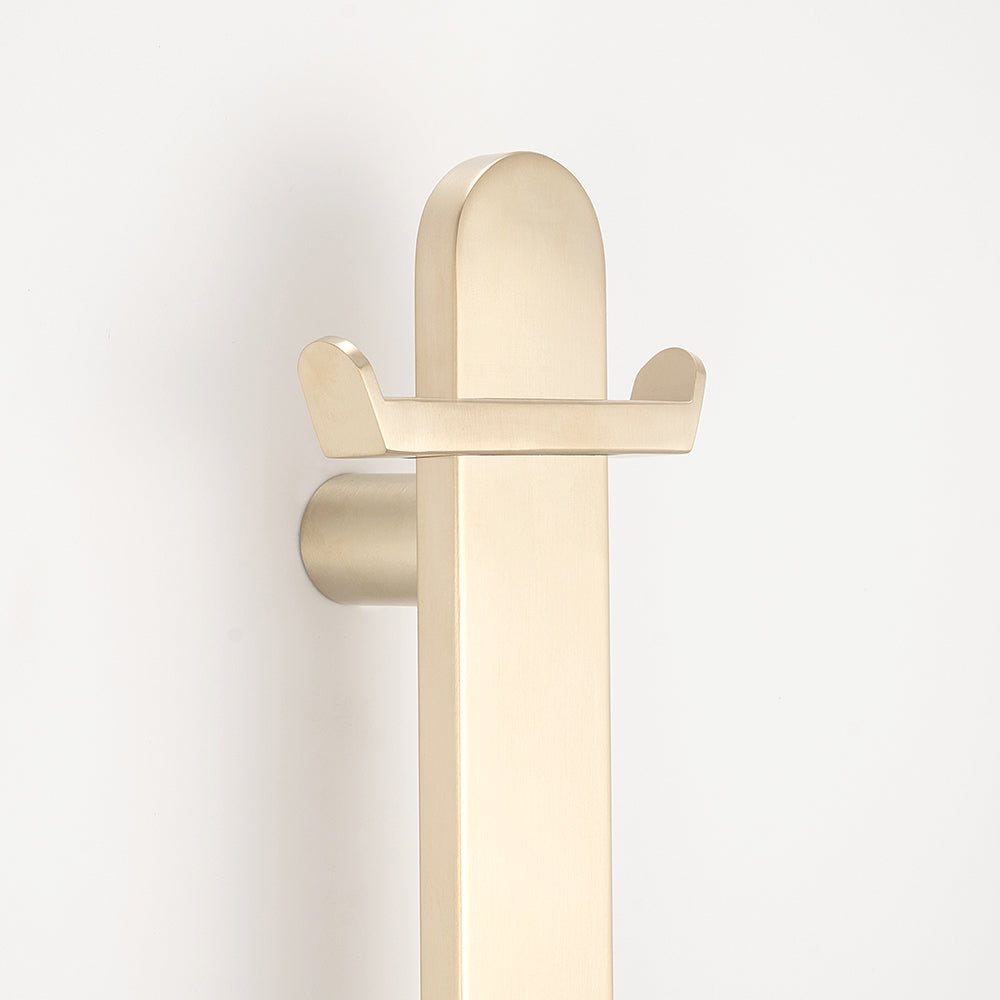 Radiant Hook to suit Vertical FLAT Bar FVTR Range (FVTR-HOOK) - Various Colour Finishes