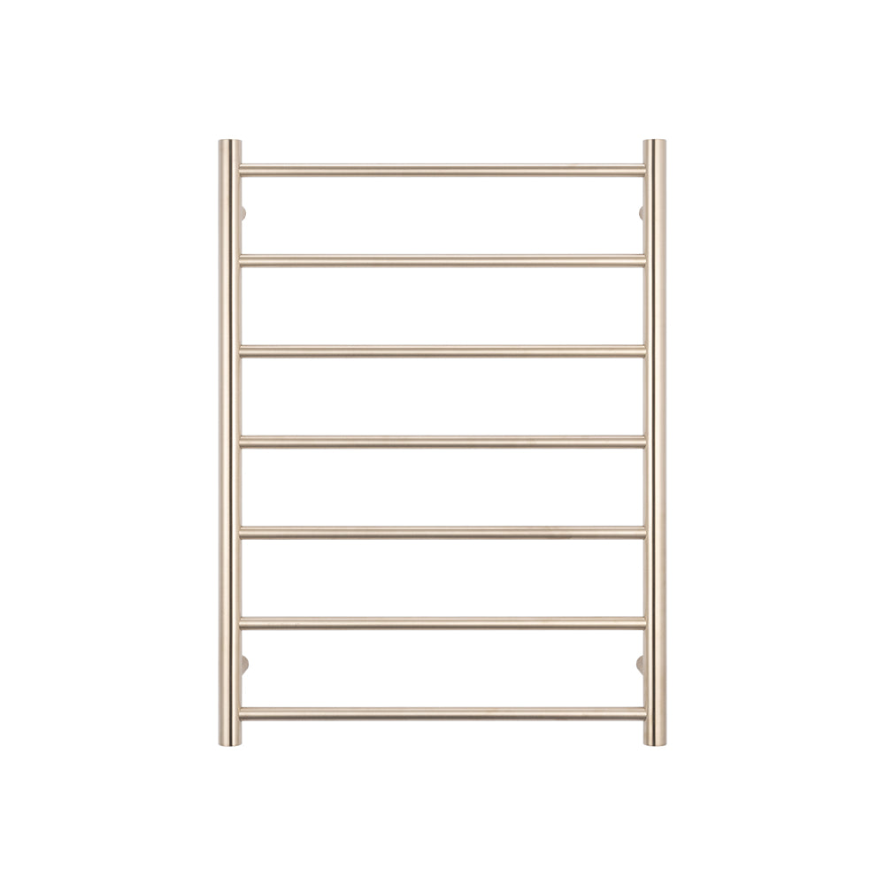Radiant Heated Towel Rail (RTR01) 600mm x 800mm - 7 Round Bars - Multiple Colour Finishes