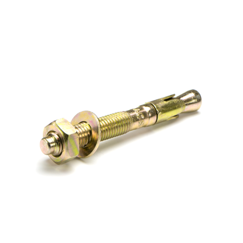 Macsim Hex Head Wedge Anchor Yellow Zinc Plated - Various Sizes and Quantities