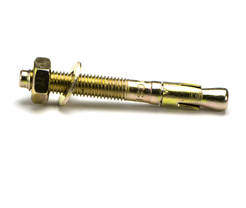 Macsim Hex Head Wedge Anchor Yellow Zinc Plated - Various Sizes and Quantities