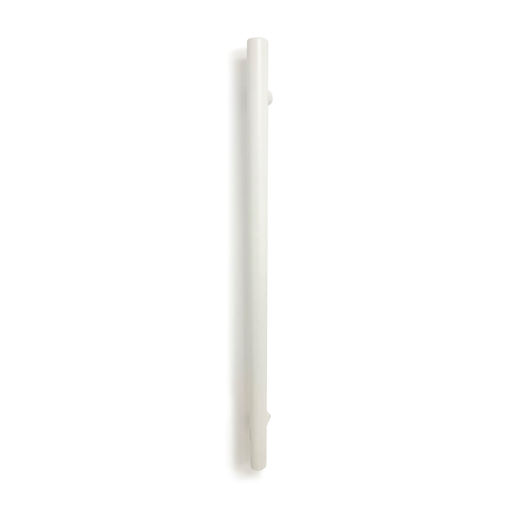 Radiant Single Vertical ROUND Bar NON-HEATED Towel Rail 950mm Tall - Various Colour Finishes
