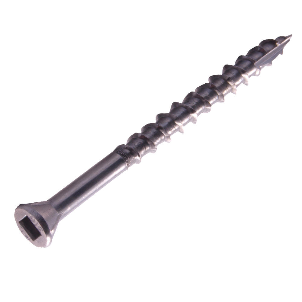 Type 17 Trim Head Square Drive Decking Screw Box of 1000 - Various Sizes and Materials