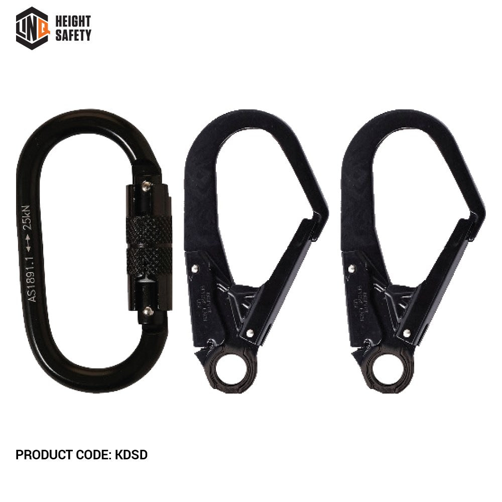 Linq Double Elasticated Lanyards - Plus Hardware