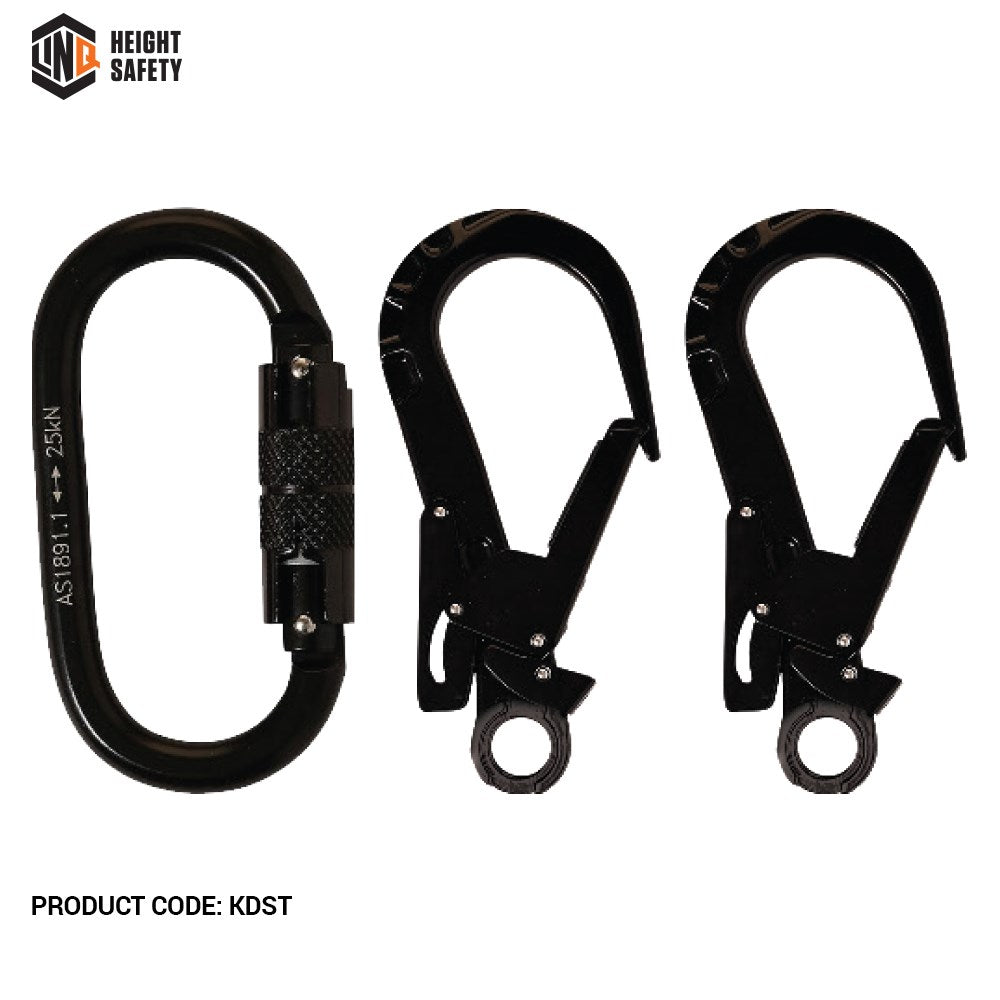 Linq Double Elasticated Lanyards - Plus Hardware