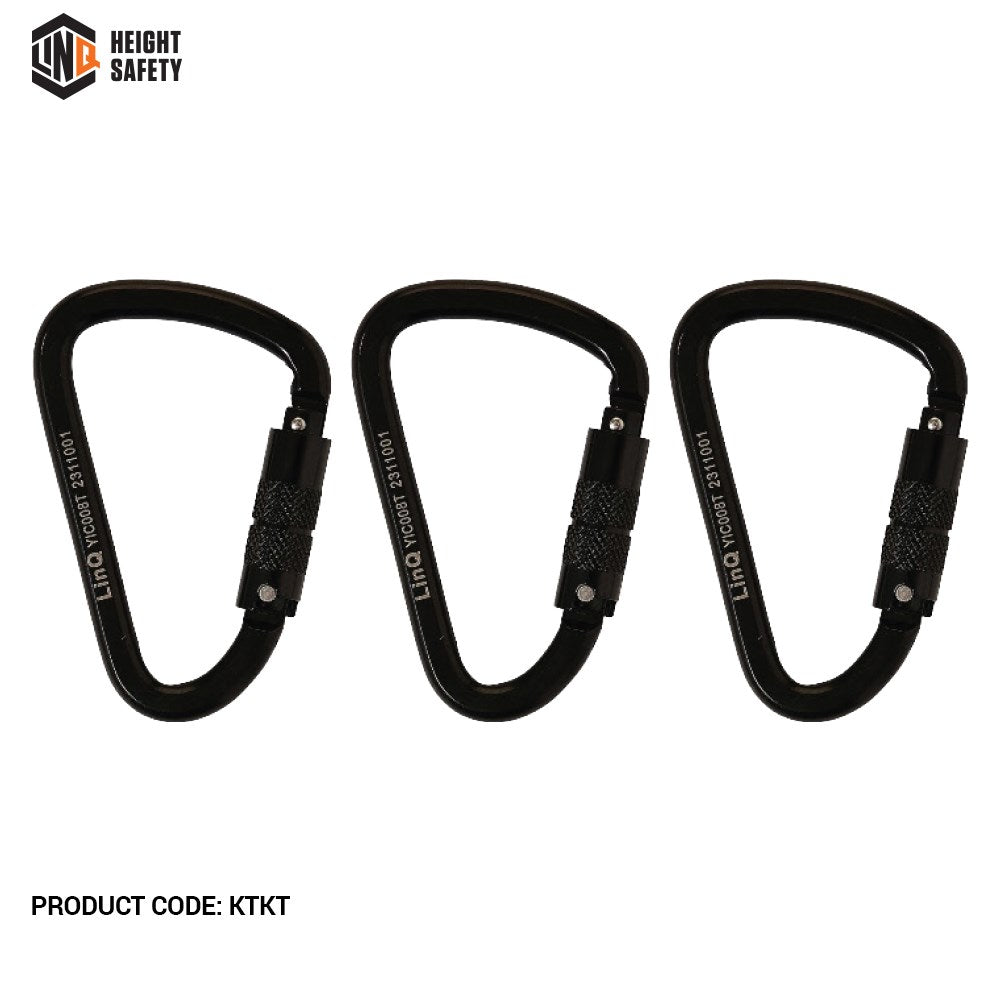 Linq Double Elasticated Lanyards - Plus Hardware
