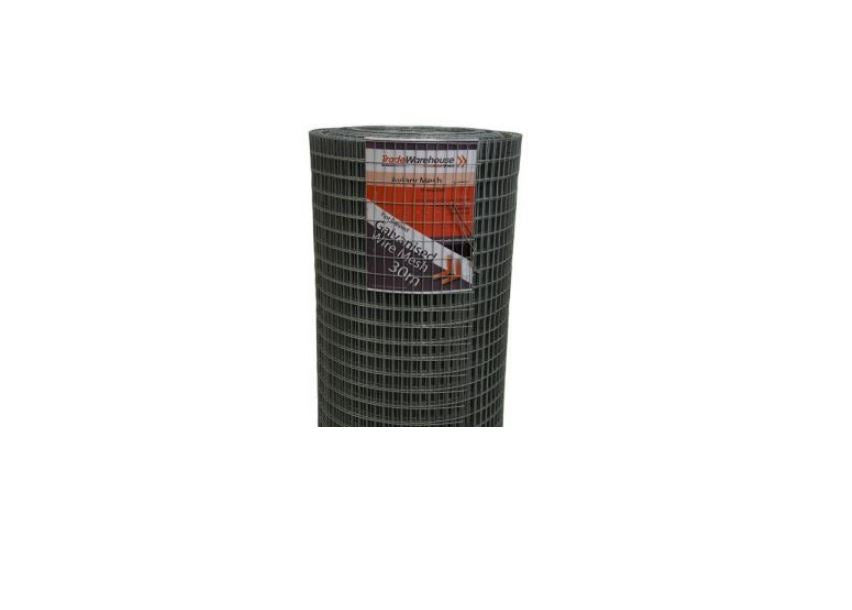 Aviary Wire Mesh Medium Duty 1830mm x 30m Roll 0.81mm Wire Gauge 12.5mm Squares