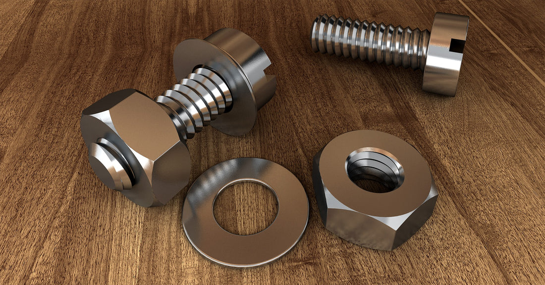 3 Types of Common Metal Screws