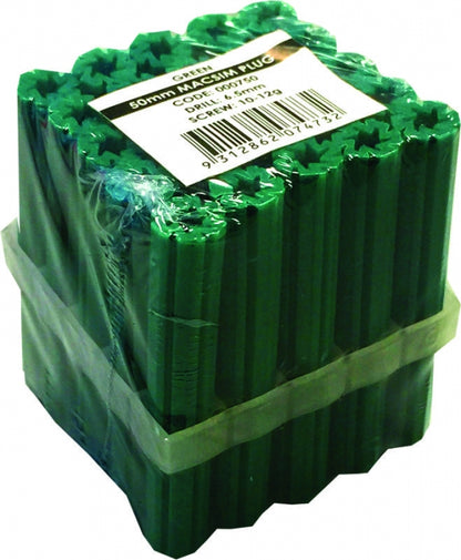 Wall plugs GREEN - FRAME PACK