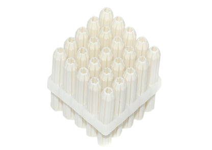 5mm white wallplugs - 000535