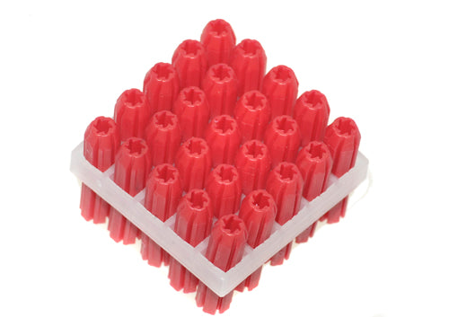 red wall plugs 25mm framepack