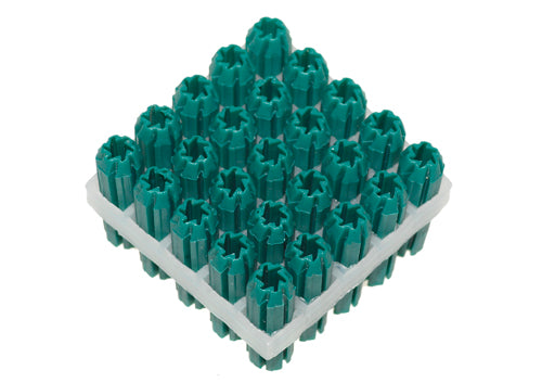 Green nylon wall plug 6.5mm - 000750