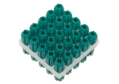 Green nylon wall plug 6.5mm - 000750