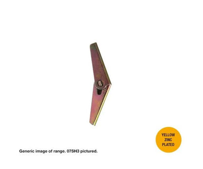 Spring Toggles Zinc Round and Countersunk Head in Various Sizes - Box of 100
