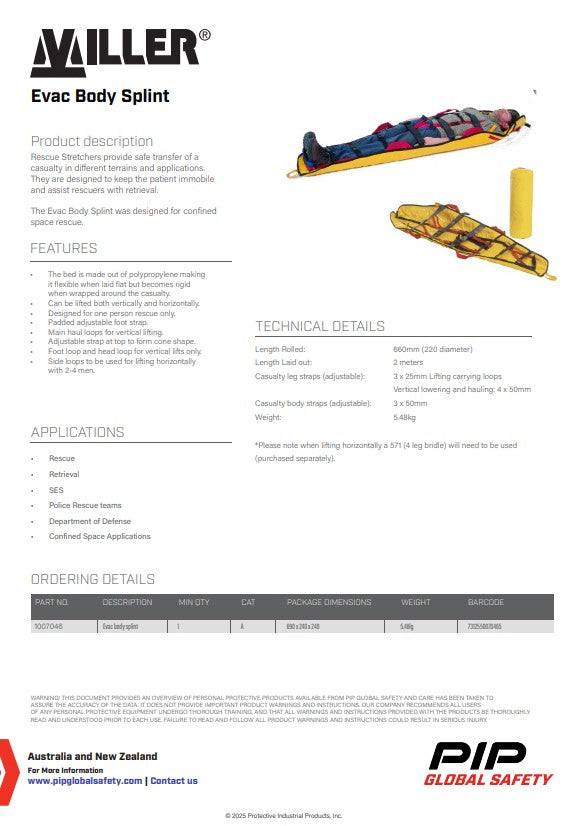 Miller SafEscape Rescue Systems and Accessories