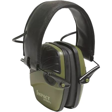 Howard Leight Impact Sport Folding Earmuff + optional Hygiene Kit