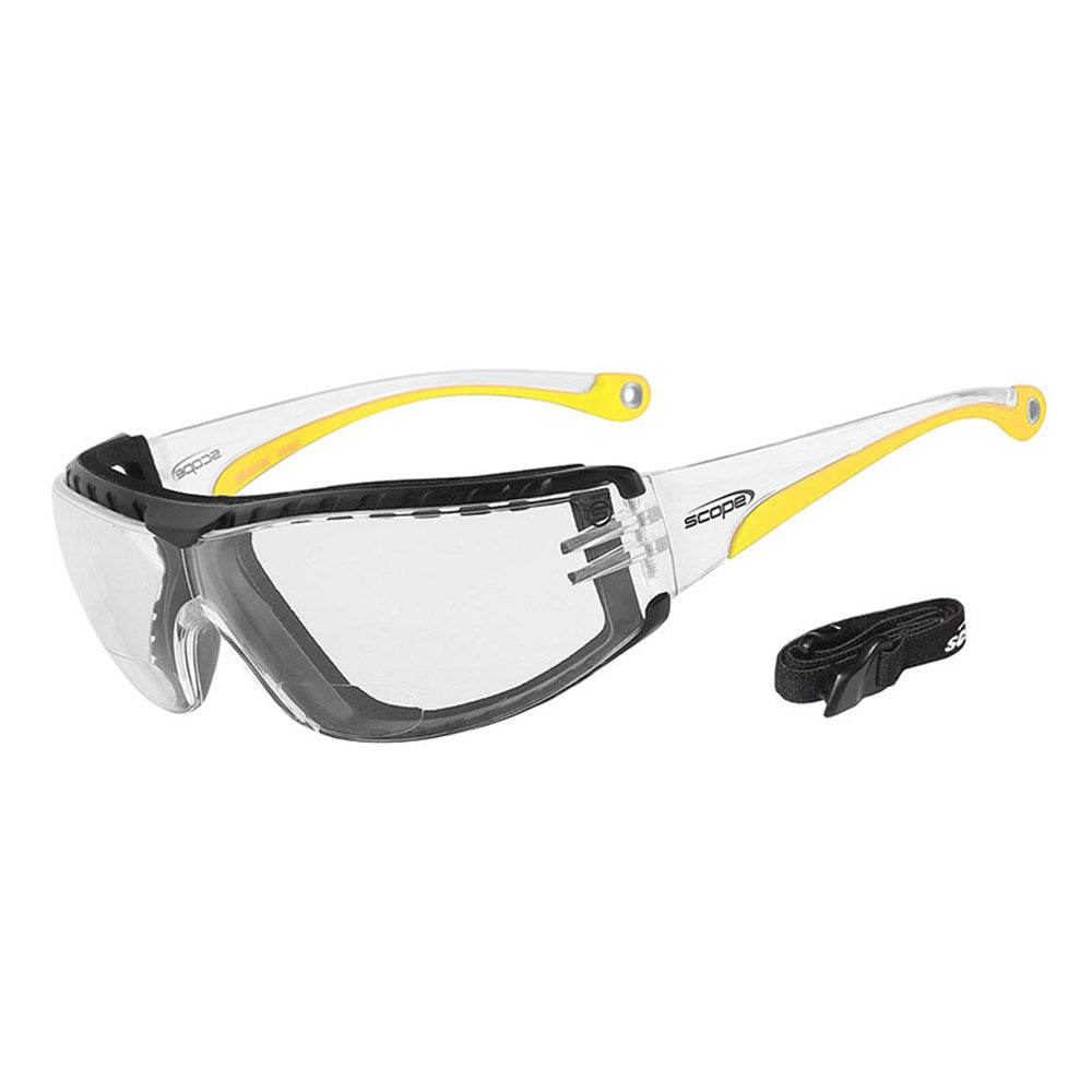 Scope Super Maxvue Titanium AF/AS Safety Glasses - 2 Lens Colour Options in Various Diopter