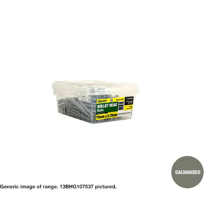 Bullet Head Galvanised Nails - Various Sizes and Box Quantities