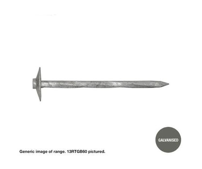 Roofing Nails Galvanised Twisted Shank 3.75mm x 60mm - Various Box Quantities