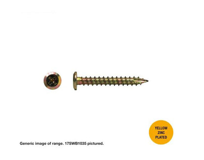 Macsim Type 17 Wafer Head Screws - Various Sizes, Materials/Finishes and Quantities