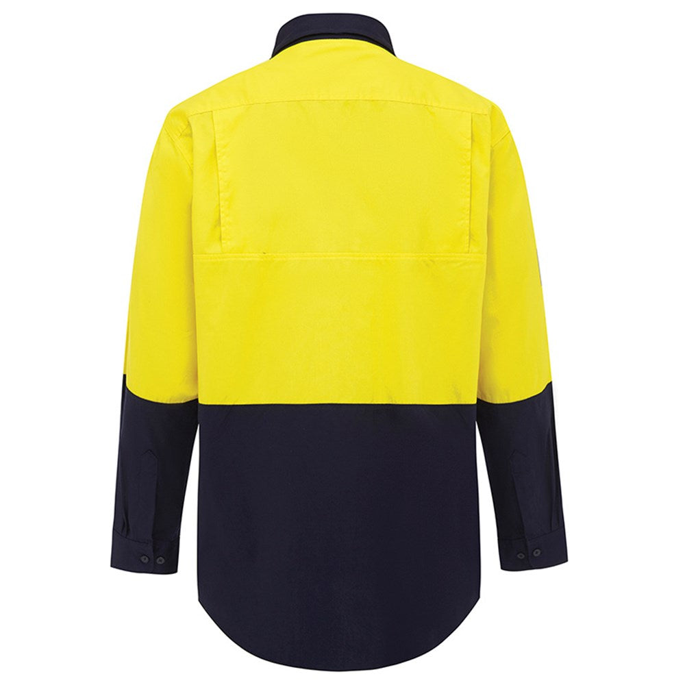 Hi Vis Lightweight Adjustable Cuff Shirt - 3 Colour Options Various Sizes