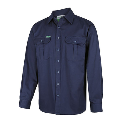 Regular Weight Long Sleeve Navy Shirt - Various Sizes