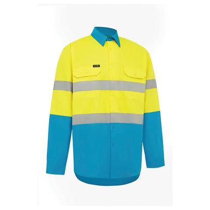 Hi Vis Lightweight Long Sleeve Taped Shirt - Various Colours and Sizes