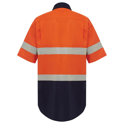 Hi Vis Lightweight Short Sleeve Taped Shirt - 2 Colour Options in Various Sizes
