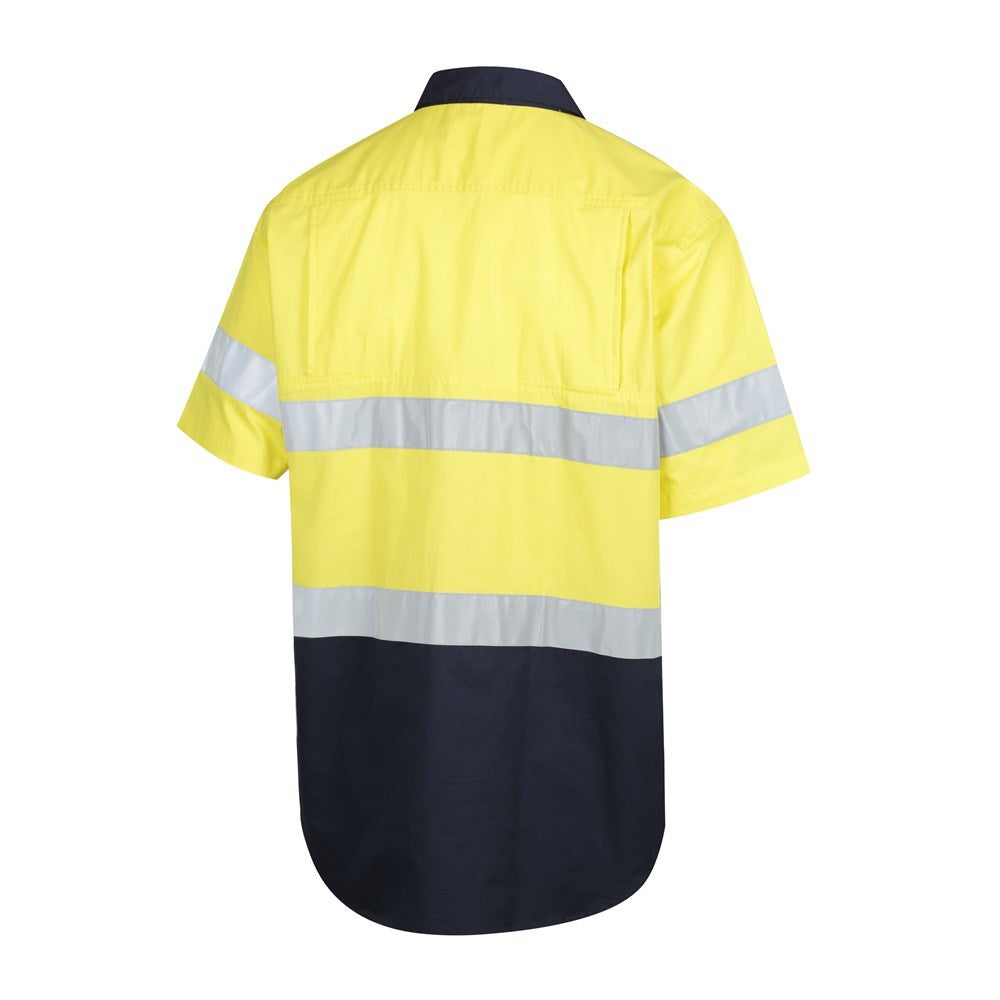 Hi Vis Lightweight Short Sleeve Taped Shirt - 2 Colour Options in Various Sizes