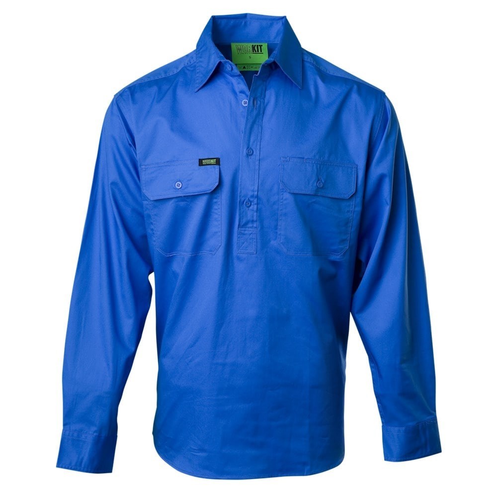Flinders Lightweight Half Closed Country Shirt- 3 Colour Options in Various Sizes