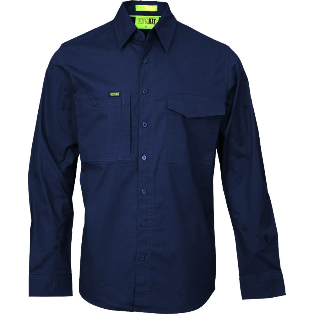 Velocity Stretch Lightweight Ripstop Travel Shirt - 3 Colour Options in Various Sizes